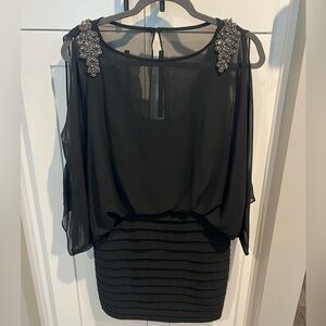 Cache Signature Cocktail Dress